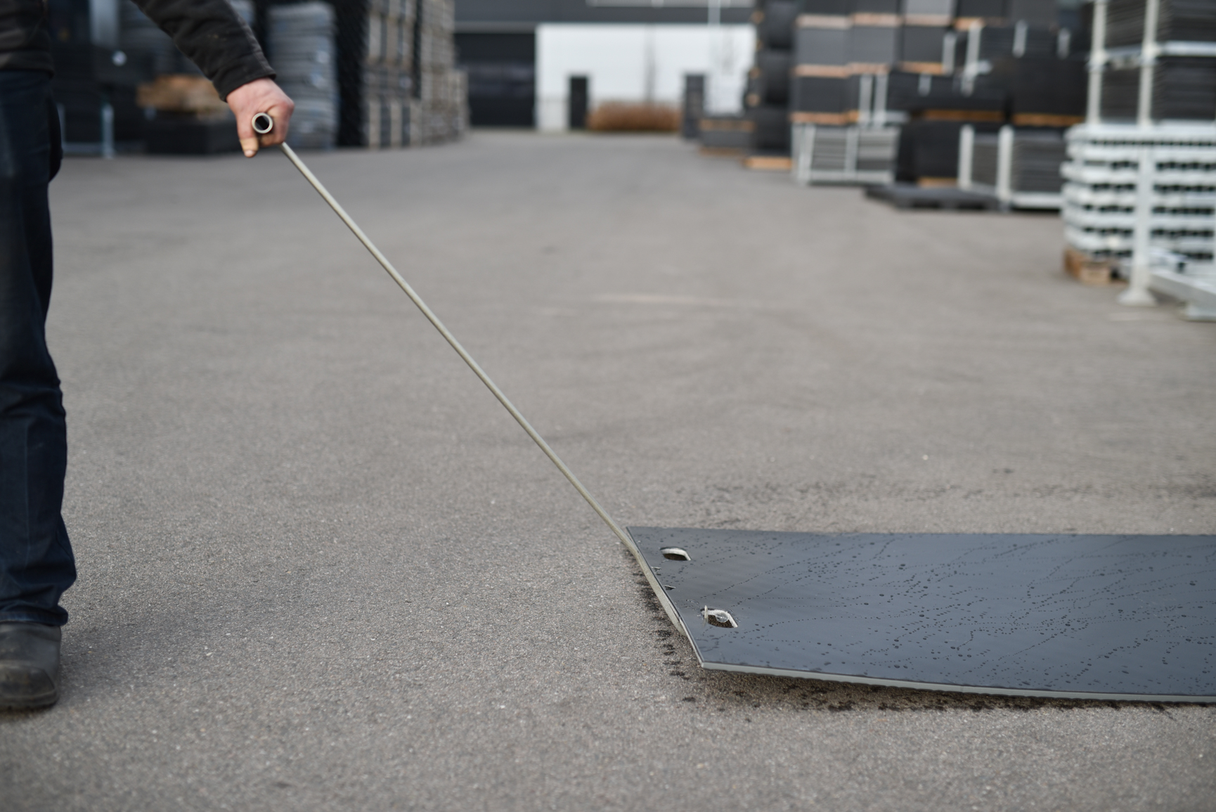 Schlepphaken für Fahrplatten – XL - Fotos 2